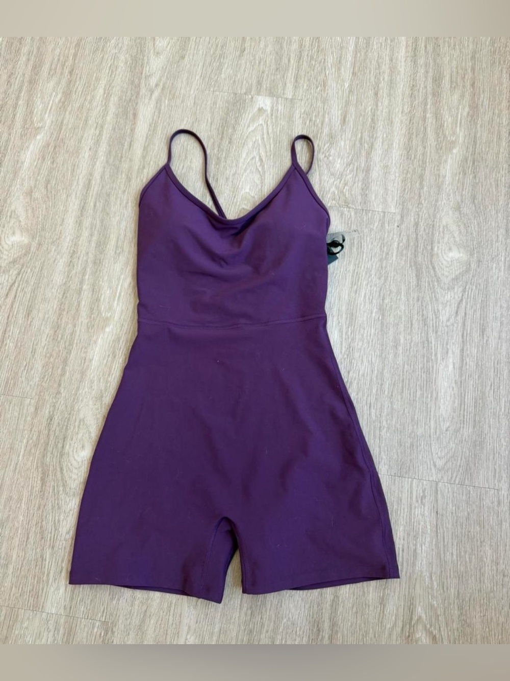 WHITE FOX BOUTIQUE power to you PLAYSUIT in plum Size M NEW - Picture 3 of 8